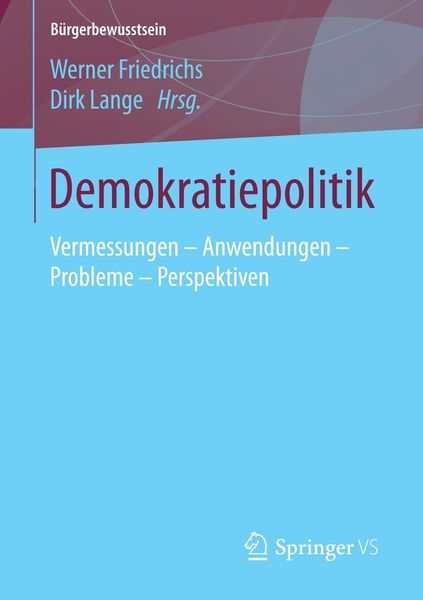Produktbild: Demokratiepolitik
