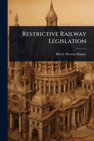 Produktbild: Restrictive Railway Legislation