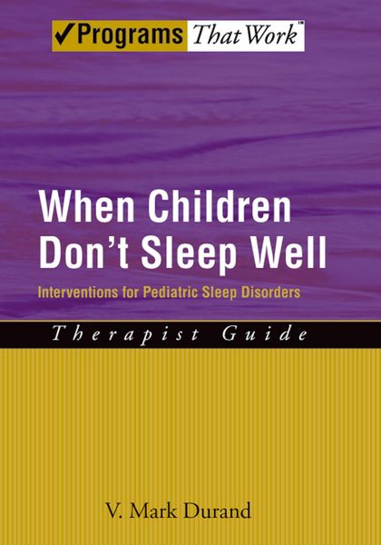 Produktbild: When Children Don't Sleep Well