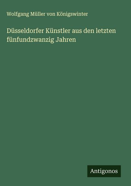 Produktbild: D&uuml;sseldorfer K&uuml;nstler aus den letzten f&uuml;nfundzwanzig Jahren