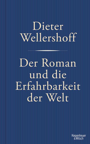 Produktbild: Der Roman und die Erfahrbarkeit der Welt