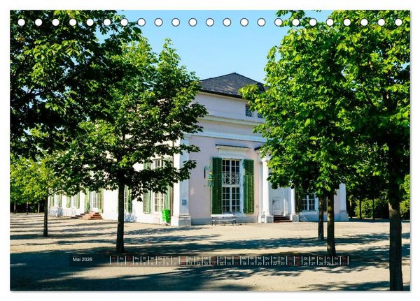 Produktbild: Der Bergpark Kassel-Wilhelmsh&ouml;he (Tischkalender 2026 DIN A5 quer), CALVENDO Monatskalender