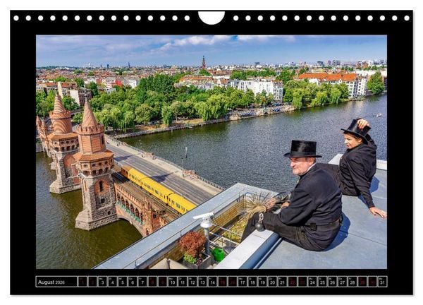 Produktbild: Schornsteinfeger &uuml;ber Berlin 2026 (Wandkalender 2026 DIN A4 quer), CALVENDO Monatskalender