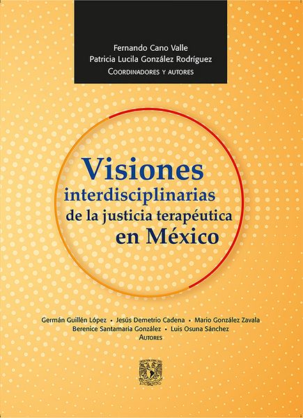 Produktbild: Visiones interdisciplinarias de la justicia terap&eacute;utica en M&eacute;xico