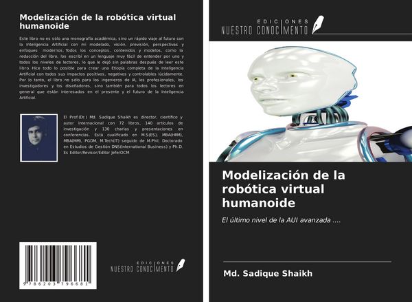 Produktbild: Modelizaci&oacute;n de la rob&oacute;tica virtual humanoide