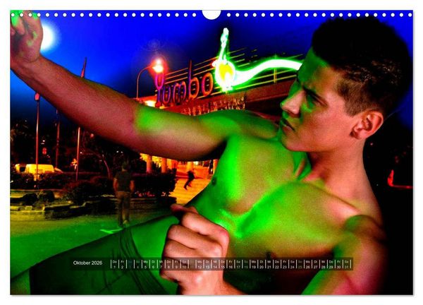 Produktbild: public phantasies - erotische M&auml;nnerfotografie (Wandkalender 2026 DIN A3 quer), CALVENDO Monatskalender