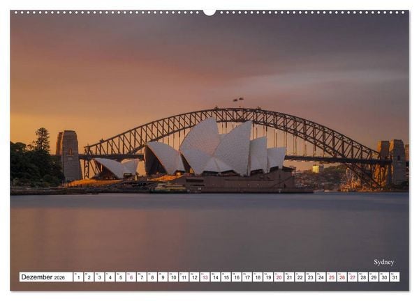 Produktbild: Australien Ostk&uuml;ste - von Cairns nach Sydney (Wandkalender 2026 DIN A2 quer), CALVENDO Monatskalender