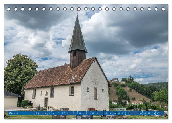 Produktbild: Aach im Hegau (Tischkalender 2026 DIN A5 quer), CALVENDO Monatskalender