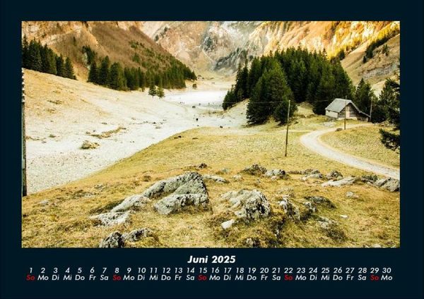 Produktbild: Naturlandschaften 2025 Fotokalender DIN A4