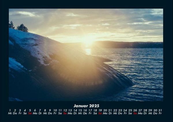Produktbild: Sonnenunterg&auml;nge 2025 Fotokalender DIN A4