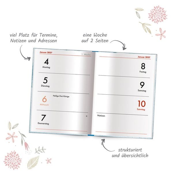 Produktbild: TR&Ouml;TSCH - Taschenkalender A7 Katze 2027
