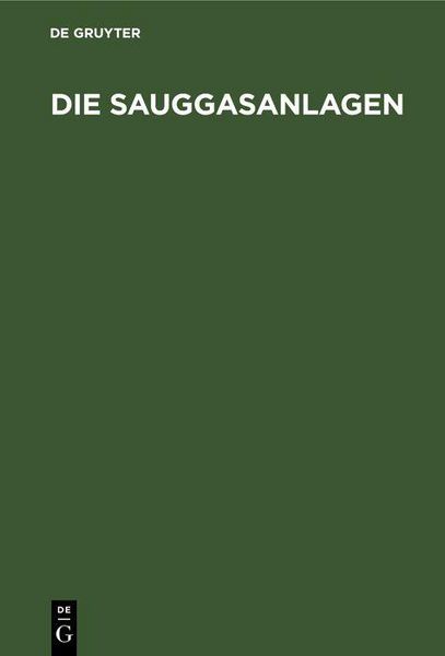 Produktbild: Die Sauggasanlagen