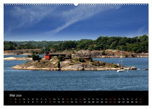 Produktbild: S&uuml;dschwedens Sch&auml;renk&uuml;ste (Wandkalender 2026 DIN A2 quer), CALVENDO Monatskalender