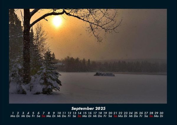 Produktbild: Winterzauber 2025 Fotokalender DIN A4