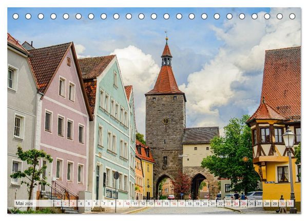 Produktbild: Neustadt an der Aisch Impressionen (Tischkalender 2026 DIN A5 quer), CALVENDO Monatskalender