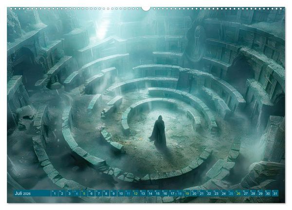 Produktbild: Mystische r&auml;tselhafte Orte (Wandkalender 2026 DIN A2 quer), CALVENDO Monatskalender