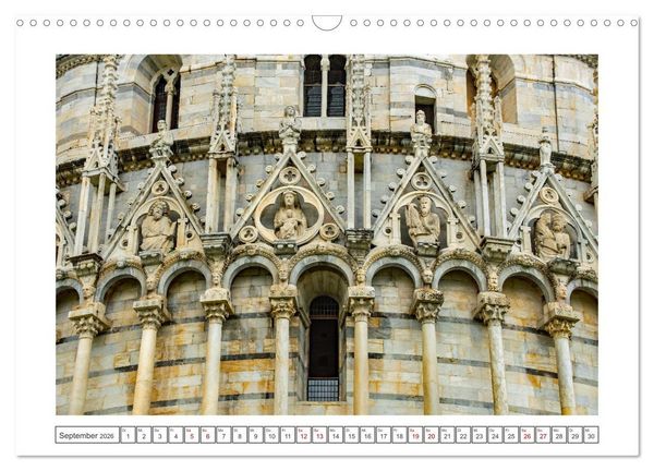 Produktbild: Pisa - wundersch&ouml;nes Reiseziel (Wandkalender 2026 DIN A3 quer), CALVENDO Monatskalender