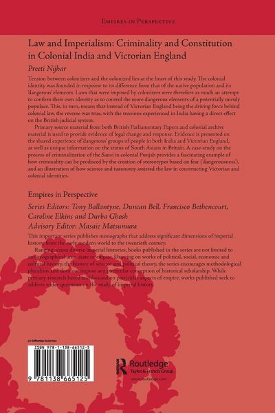 Produktbild: Law and Imperialism
