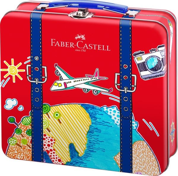 Produktbild: Faber-Castell Filzstift-Set Connector Reisekoffer