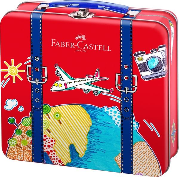 Produktbild: Faber-Castell Filzstift-Set Connector Reisekoffer