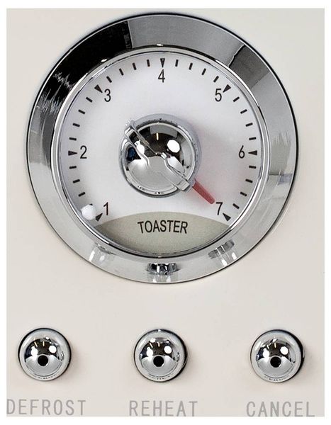 Produktbild: BiKitchen nostalgia 200 Toaster Cremewei&szlig; (gl&auml;nzend)