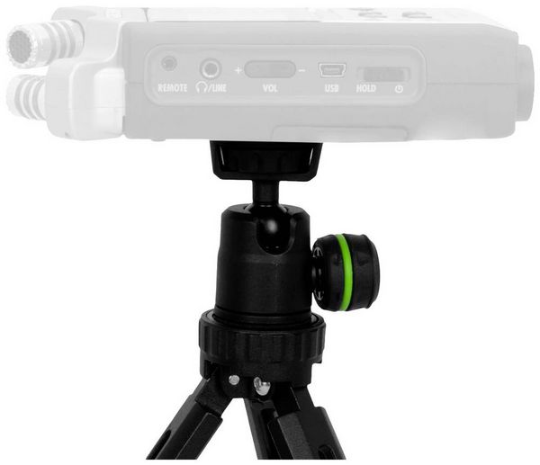 Produktbild: Gravity VS TRIPOD 01 B Tischstativ 1/4 Zoll Arbeitsh&ouml;he=85 - 215mm Schwarz Kugelkopf