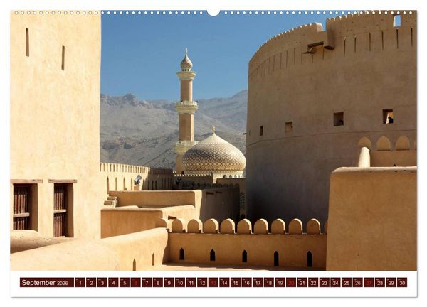 Produktbild: Oman (hochwertiger Premium Wandkalender 2026 DIN A2 quer), Kunstdruck in Hochglanz