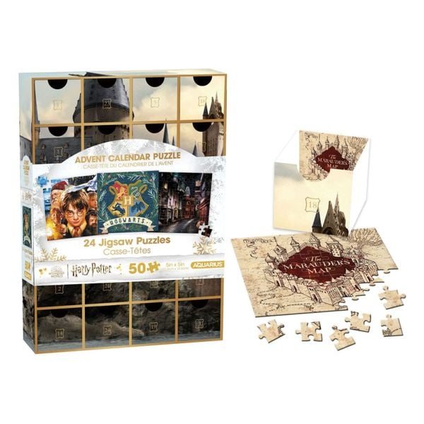 HP Puzzle Adventskalender (24x49 Teile)