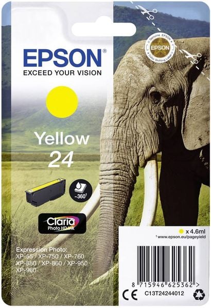 Epson Tintenp. T242440 yellow