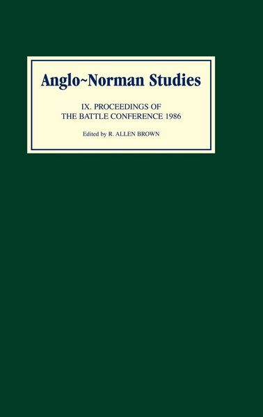 Produktbild: Anglo-Norman Studies IX