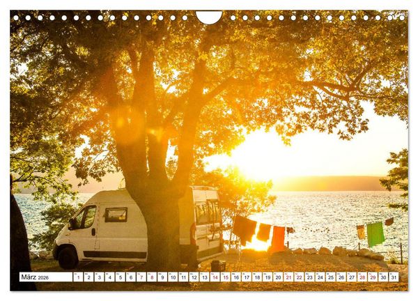Produktbild: Abenteuer Camping Balkan (Wandkalender 2026 DIN A4 quer), CALVENDO Monatskalender