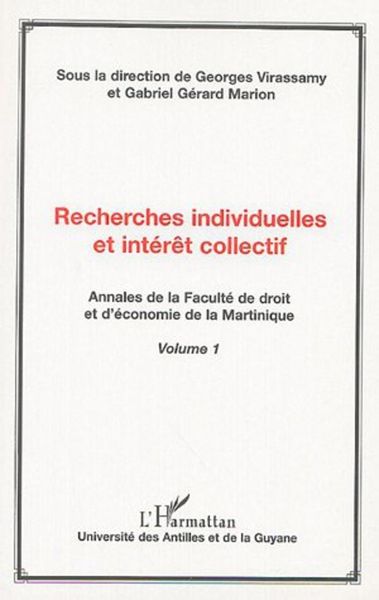 Produktbild: Recherches individuelles et int&eacute;r&ecirc;t collectif