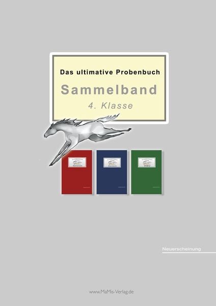 Produktbild: Das ultimative Probenbuch Sammelband 4. Klasse