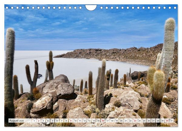 Produktbild: Bolivien - Unterwegs im Hochland (Wandkalender 2026 DIN A4 quer), CALVENDO Monatskalender