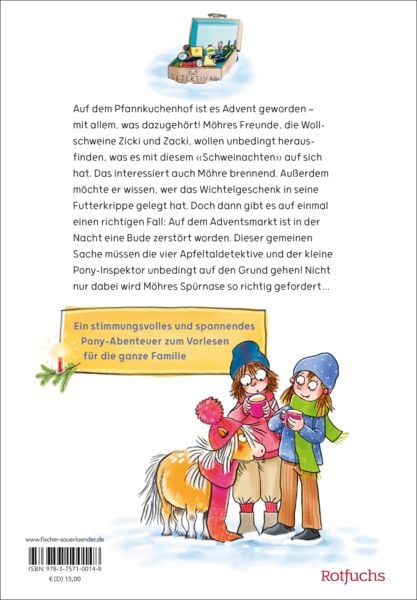 Produktbild: Inspektor M&ouml;hre &ndash; Ein Fall f&uuml;r vier Hufe: Spuren im Schnee