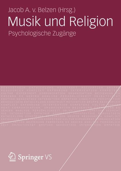 Musik und Religion, Taschenbuch von , Springer Fachmedien Wiesbaden GmbH, 9783531196510