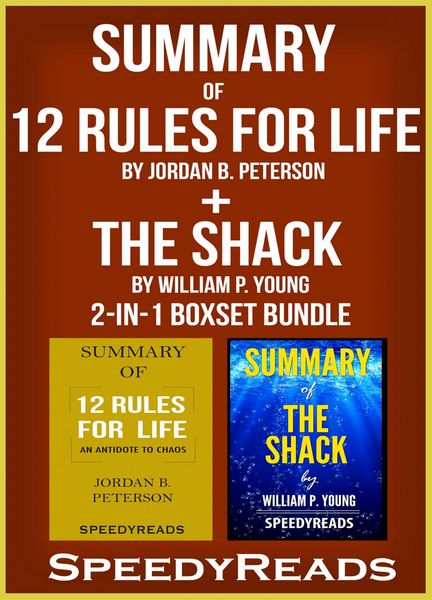 Produktbild: Summary of 12 Rules for Life: An Antidote to Chaos by Jordan B. Peterson + Summary of The Shack by William P. Young 2-in-1 Boxset Bundle