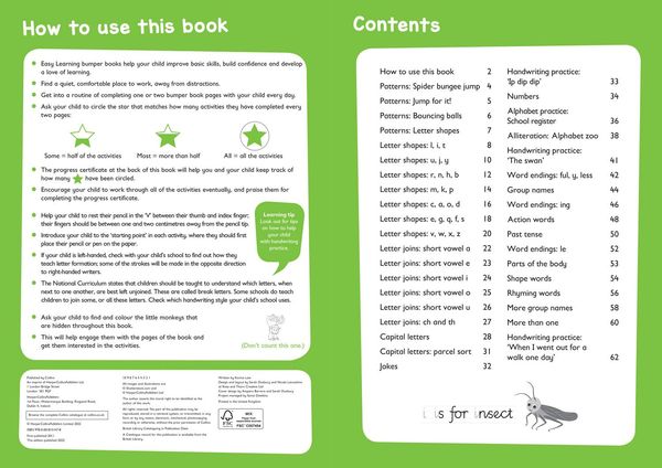 Produktbild: Handwriting Bumper Book Ages 5-7