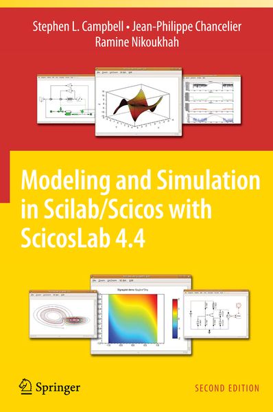Produktbild: Modeling and Simulation in Scilab/Scicos with ScicosLab 4.4