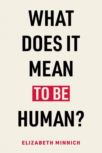 Produktbild: What Does It Mean to Be Human?