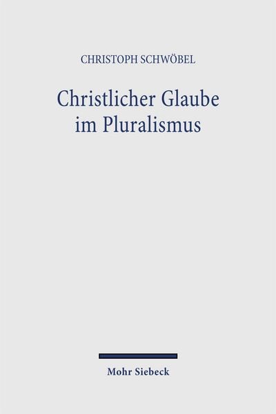 Produktbild: Christlicher Glaube im Pluralismus