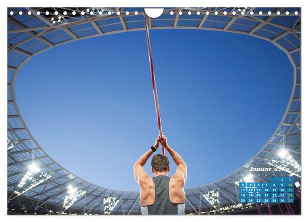 Produktbild: Faszination Leichtathletik: Schneller, h&ouml;her, weiter (Wandkalender 2027 DIN A4 quer), CALVENDO Monatskalender