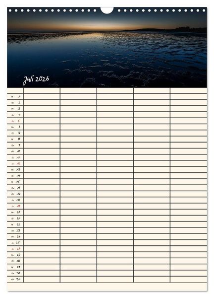 Produktbild: Noch mehr F&ouml;hrweh Familienplaner (Wandkalender 2026 DIN A3 hoch), CALVENDO Monatskalender