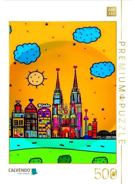 CALVENDO Puzzle Köln | 500 Teile Lege-Größe 48 × 36 cm Foto-Puzzle für Erwachsene