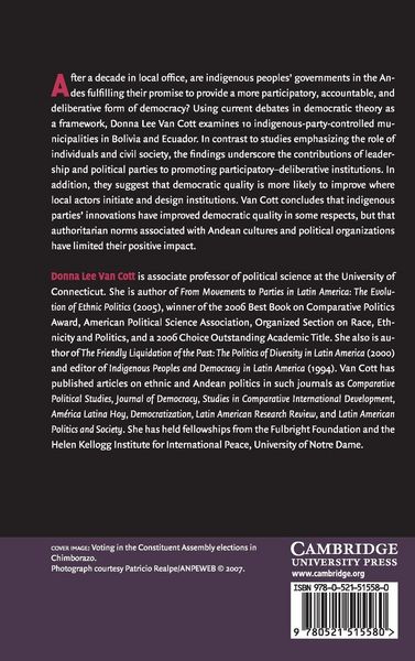 Produktbild: Radical Democracy in the Andes