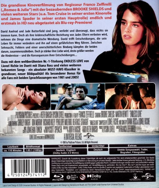 Endless Love als Blu-ray kaufen
