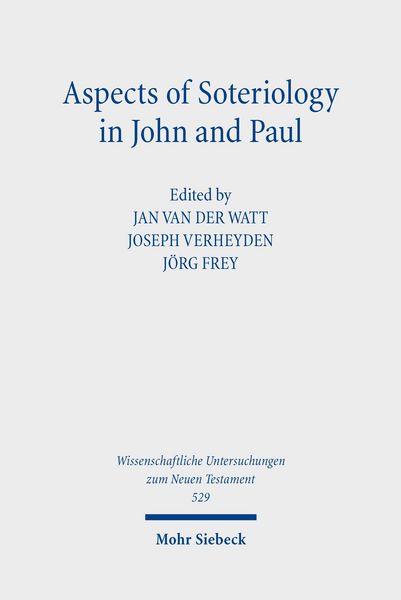 Produktbild: Aspects of Soteriology in John and Paul