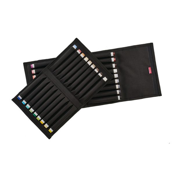 Produktbild: Transotype Federmappe senseBag f&uuml;r 36 Marker schwarz