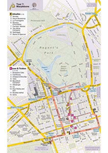 Produktbild: MICHAEL M&Uuml;LLER Reisef&uuml;hrer London MM-City