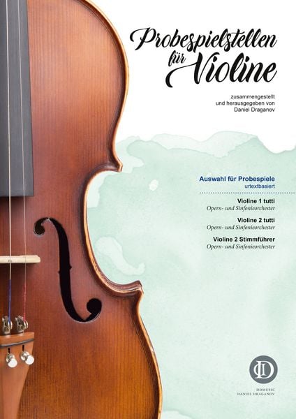 Produktbild: Probespielstellen f&uuml;r Violine